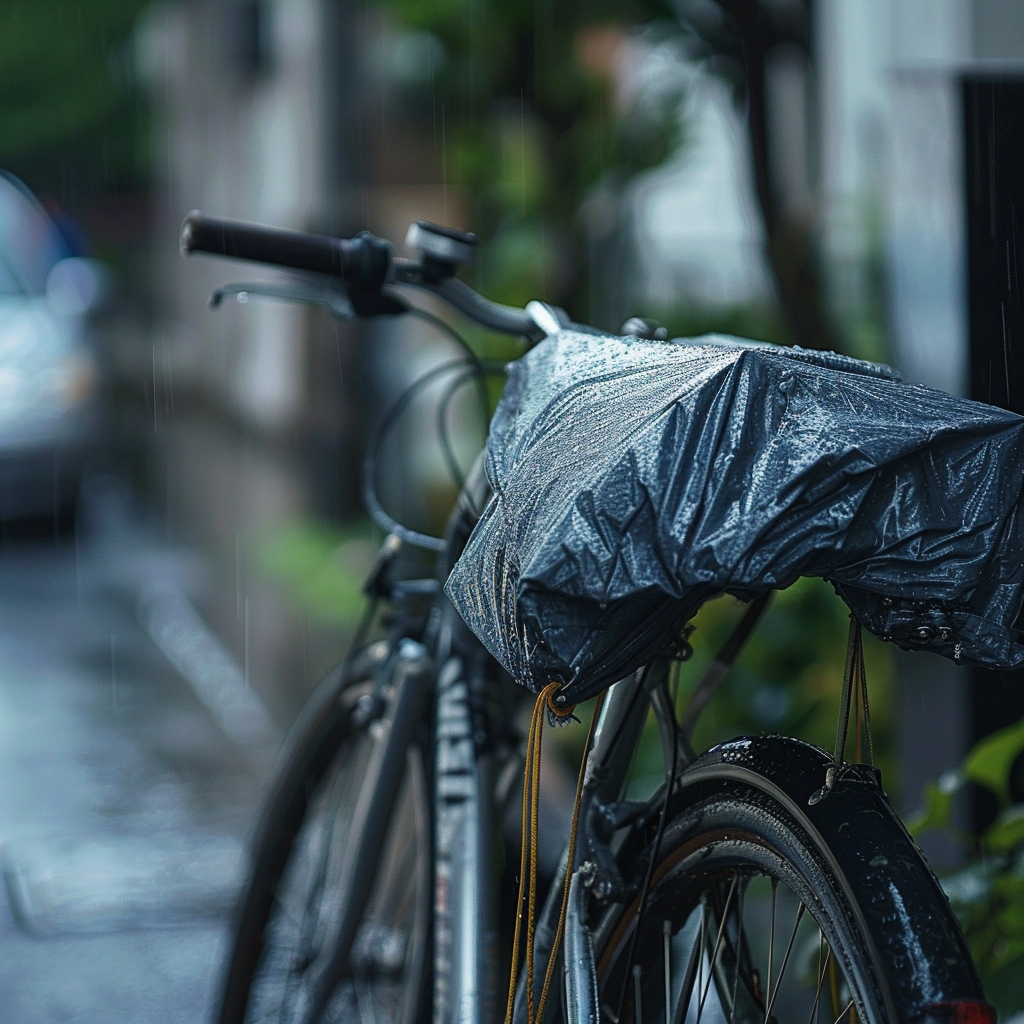 Comment protéger son vélo de la pluie